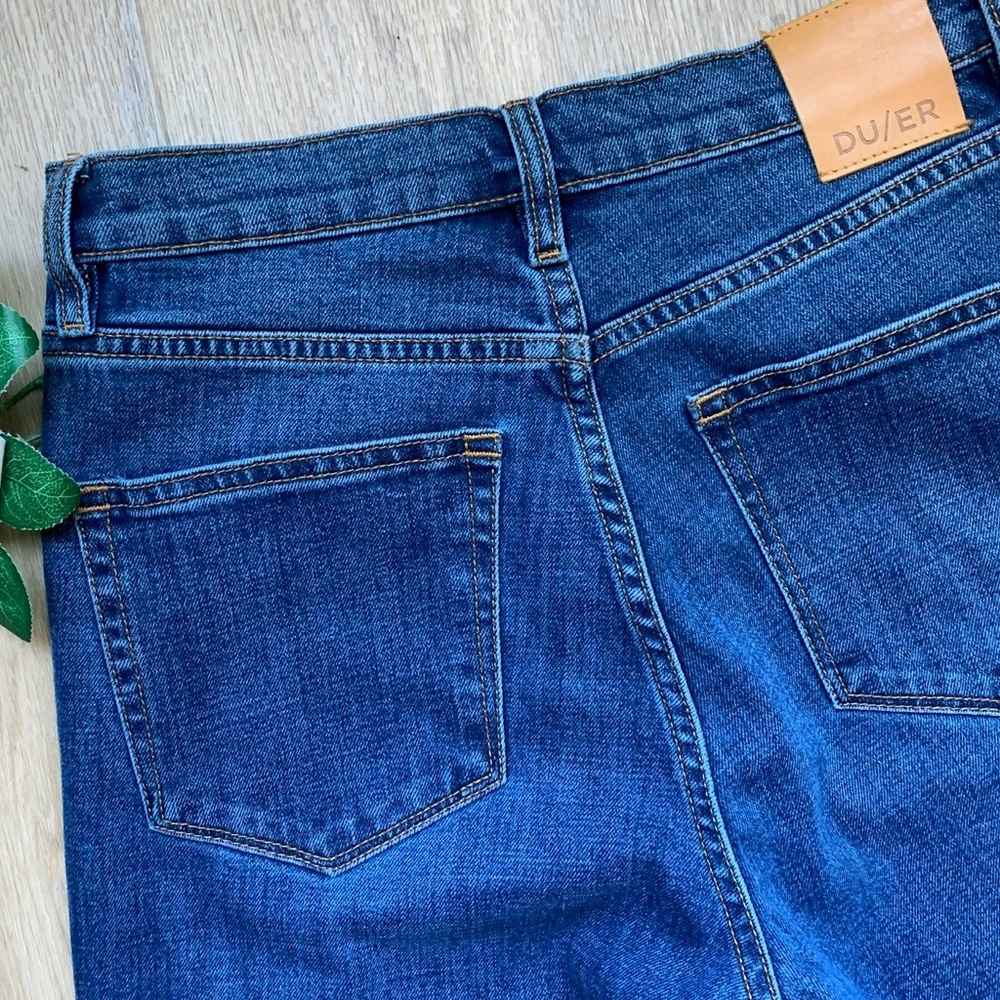 NWOT DU/ER Midweight Performance Denim Wide Leg Jean - Picture 12 of 15
